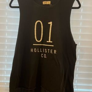 Woman’s Hollister black tank top